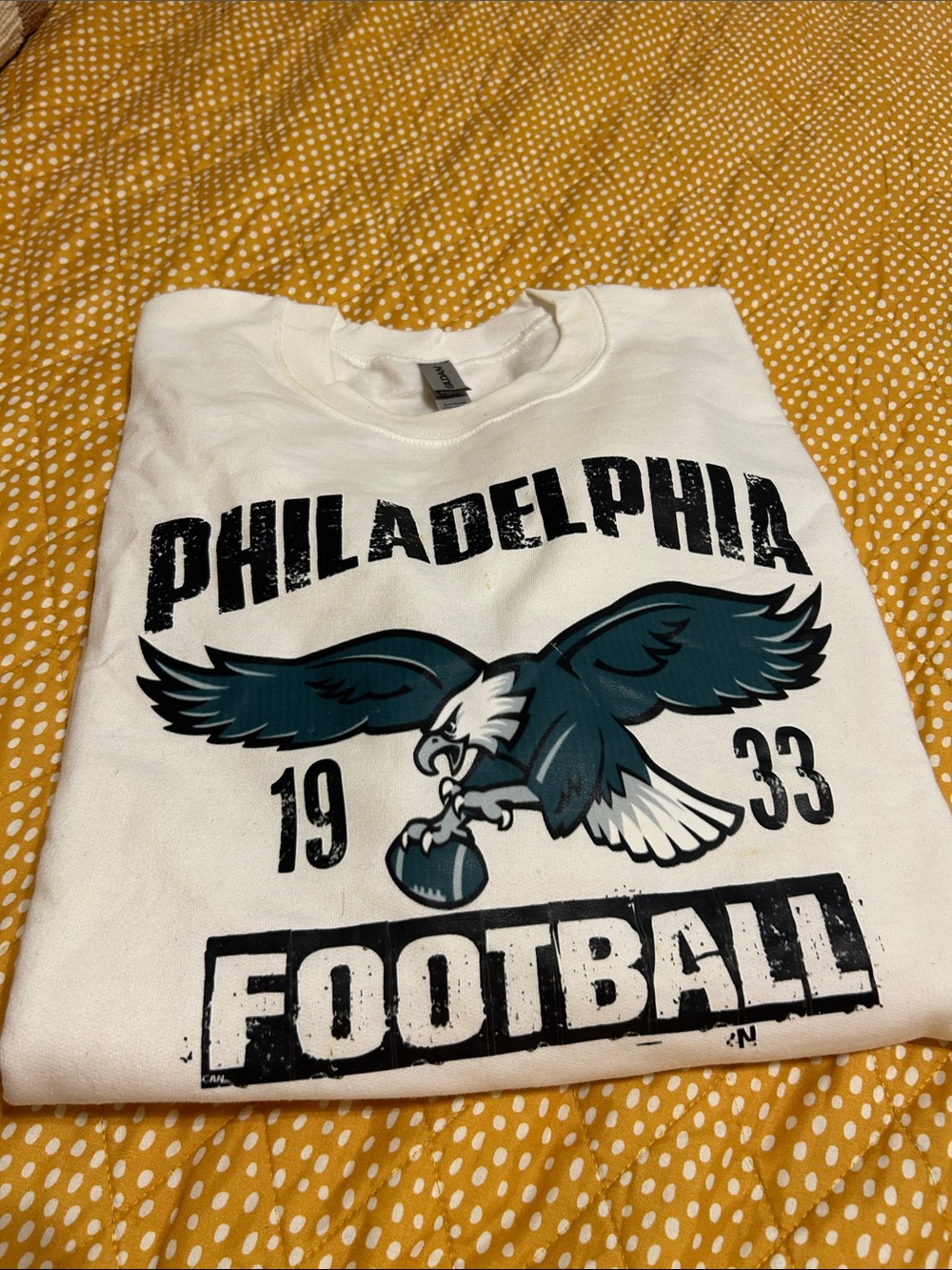 Philadelphia Graphic White Sweatshirt